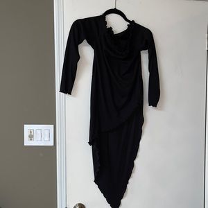 Asymmetrical black top